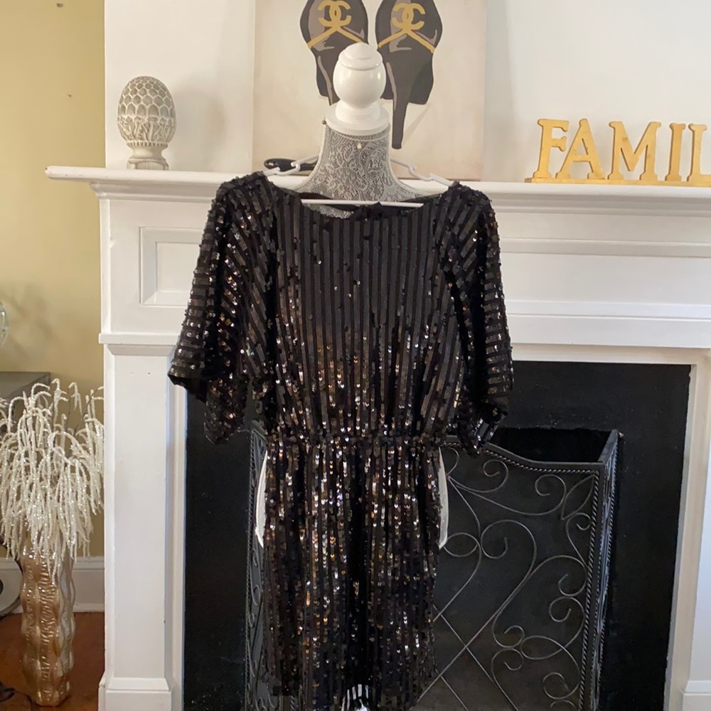 LBD with sequins